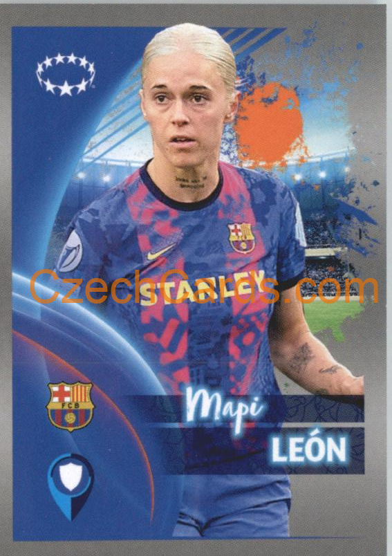 Mapi León 2022/23 Topps UCL Sticker #542