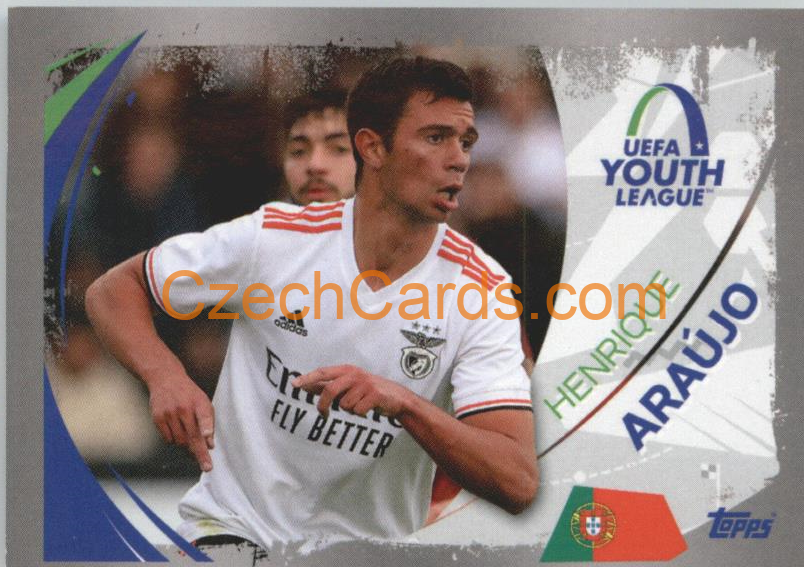Henrique Araújo 2022/23 Topps UCL Sticker #661