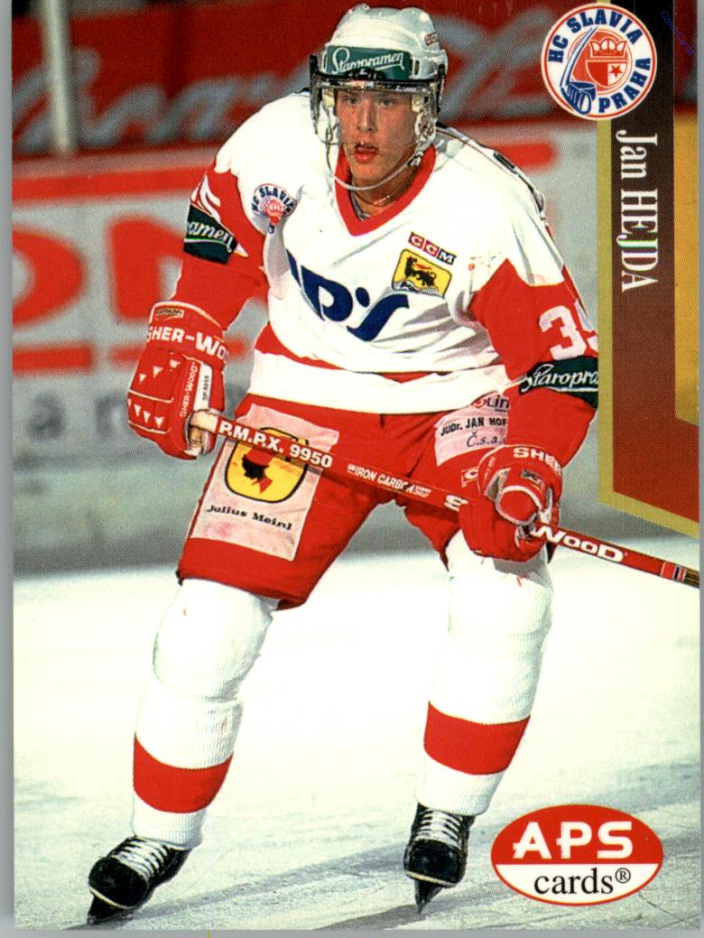 Jan Hejda APS 97/98 hokejová karta #157