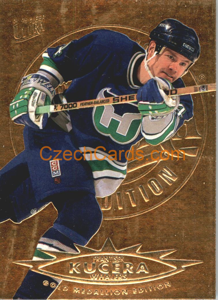 František Kučera 1995/96 Fleer Gold Medailon #304