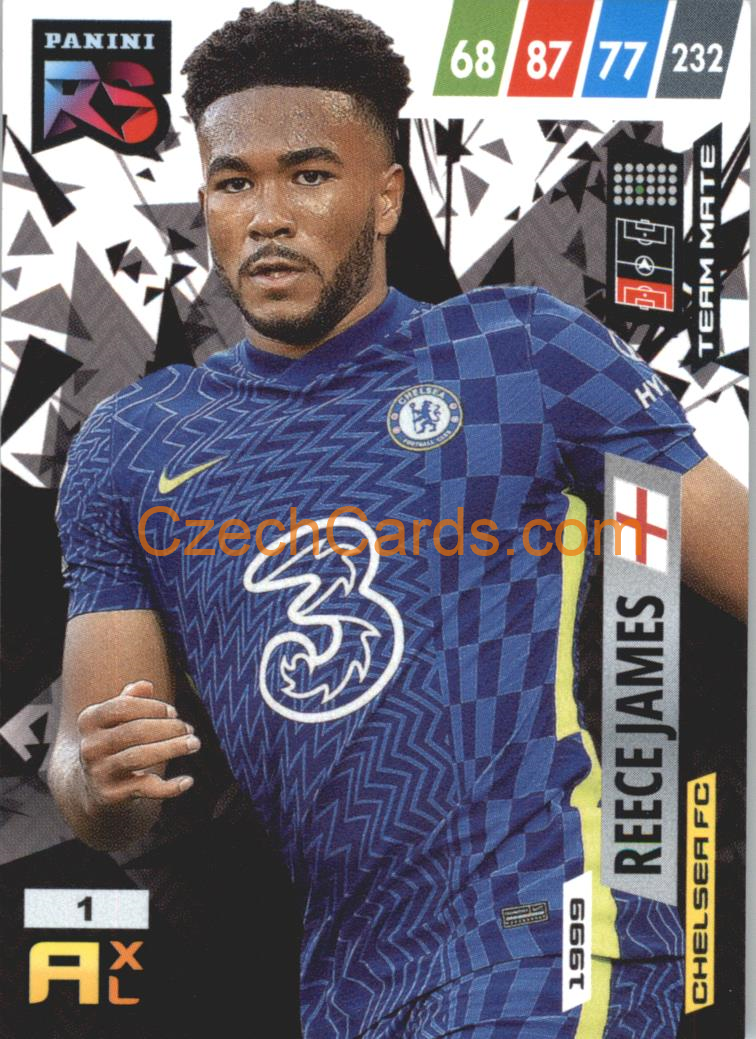 Reece James 2022 Panini Adrenalyn XL Fifa 365 Rising Star #RS1 