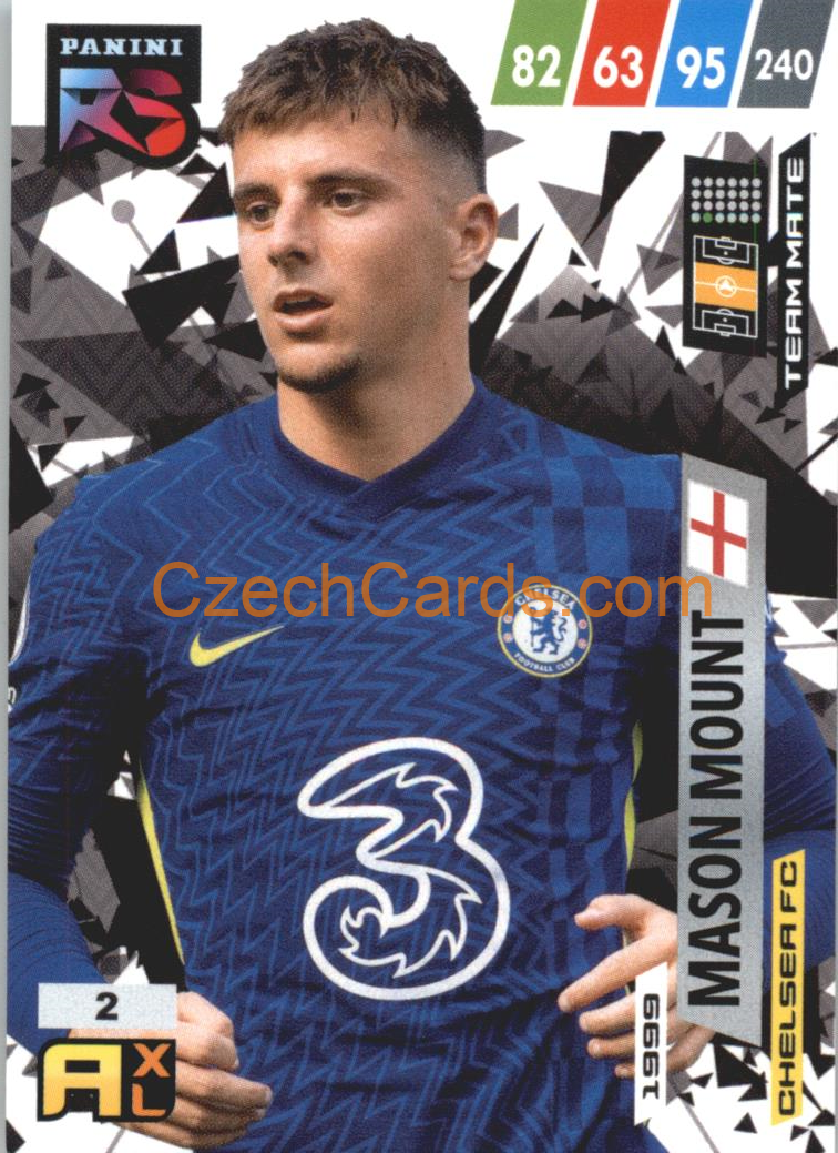 Mason Mount 2022 Panini Adrenalyn XL Fifa 365 Rising Star #RS2