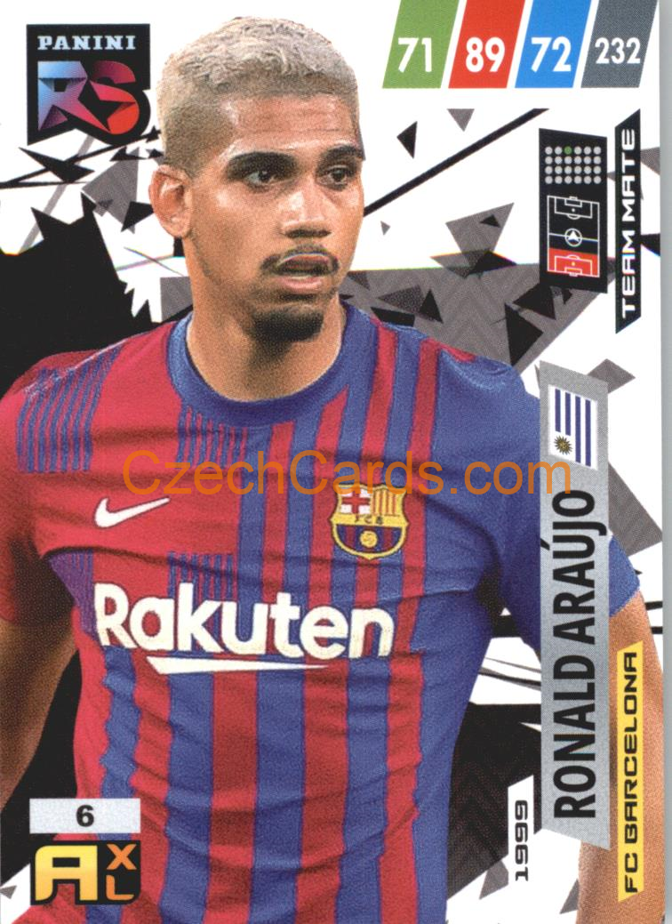 Ronald Araujo 2022 Panini Adrenalyn XL Fifa 365 Rising Star #RS6