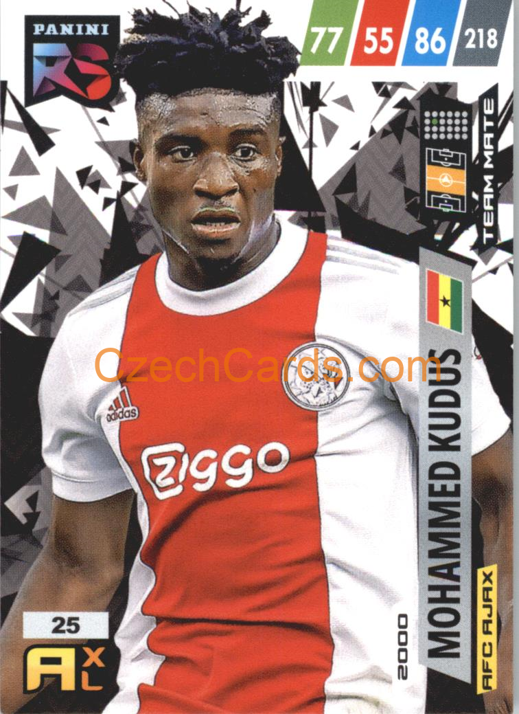 Mohammed Kudus 2022 Panini Adrenalyn XL Fifa 365 Rising Star #RS25