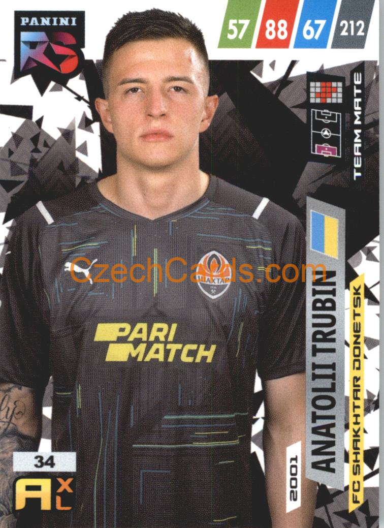 Anatoliy Trubin 2022 Panini Adrenalyn XL Fifa 365 Rising Star #RS34