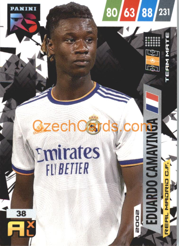 Eduardo Camavinga 2022 Panini Adrenalyn XL Fifa 365 Rising Star #RS38