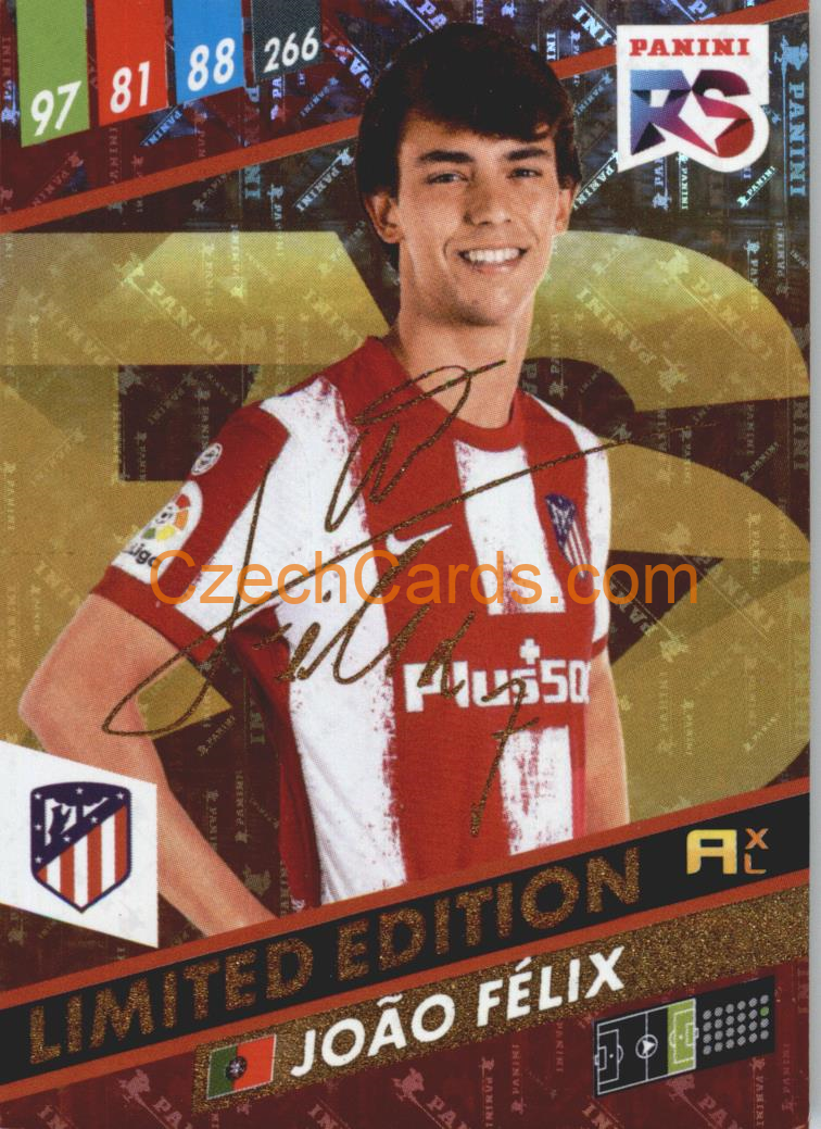 João Félix 2022 Panini Adrenalyn XL Fifa 365 RS Limited Edition #RSLE-JF