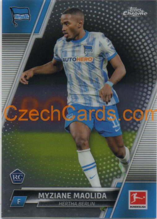 Myziane Maolida 2021/22 Topps Chrome Bundesliga #10