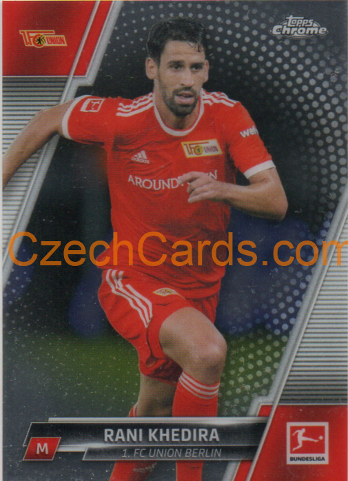 Rani Khedira 2021/22 Topps Chrome Bundesliga #18