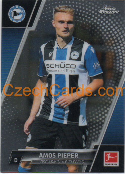 Amos Pieper 2021/22 Topps Chrome Bundesliga #20