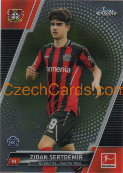 Zidan Sertdemir 2021/22 Topps Chrome Bundesliga #36