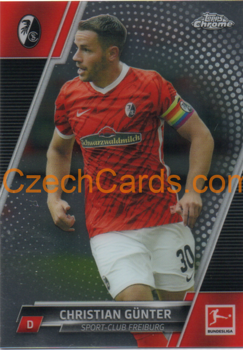 Christian Günter 2021/22 Topps Chrome Bundesliga #40