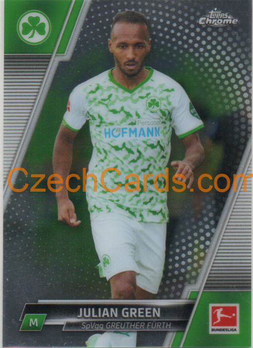 Julian Green 2021/22 Topps Chrome Bundesliga #47