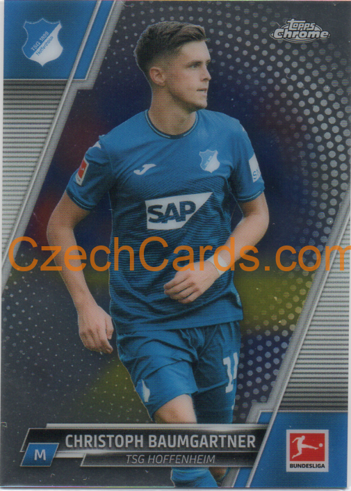 Christoph Baumgartner 2021/22 Topps Chrome Bundesliga #51