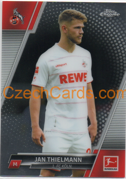 Jan Thielmann 2021/22 Topps Chrome Bundesliga #55