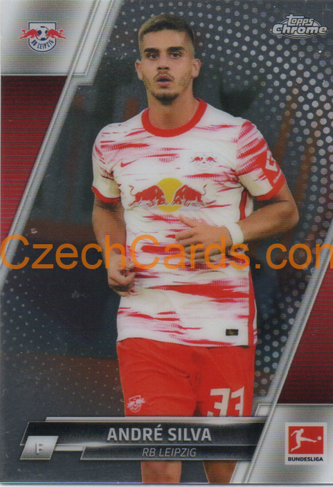 André Silva 2021/22 Topps Chrome Bundesliga #62