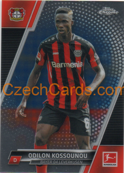 Odilon Kossounou 2021/22 Topps Chrome Bundesliga #68
