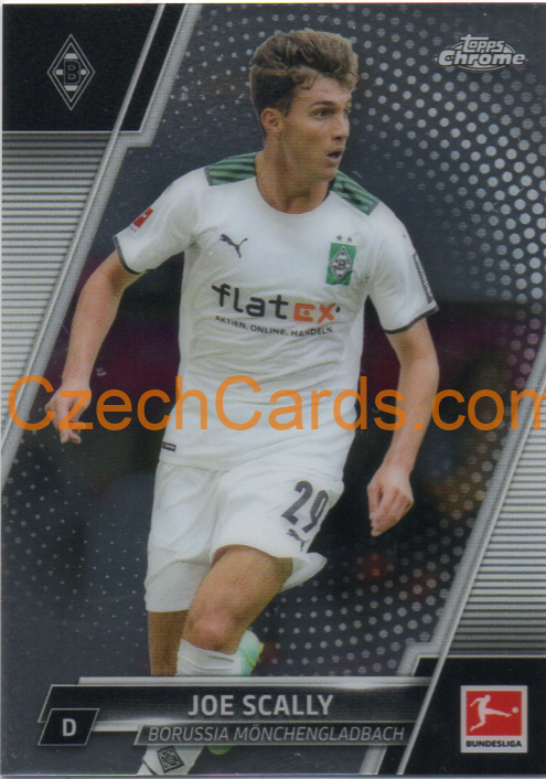 Joe Scally 2021/22 Topps Chrome Bundesliga #80