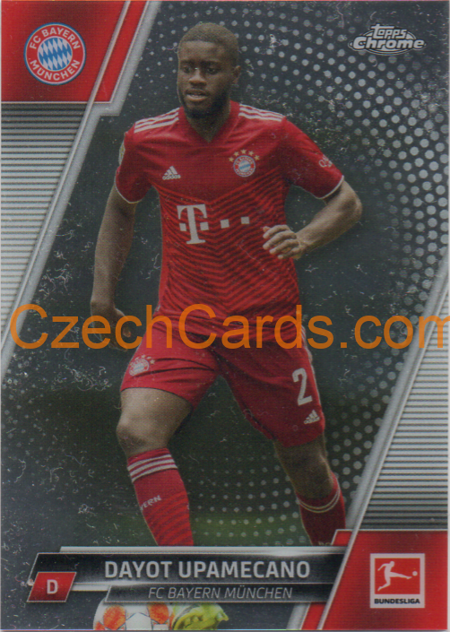 Dayot Upamecano 2021/22 Topps Chrome Bundesliga #85