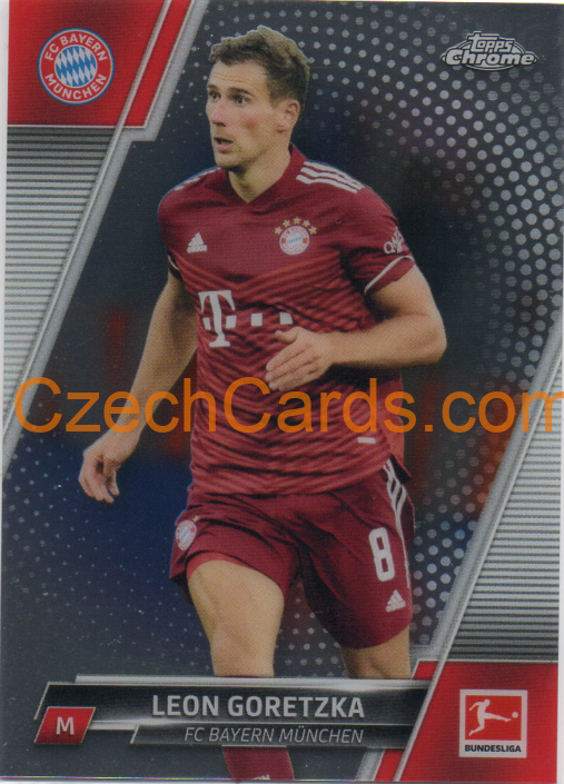 Leon Goretzka 2021/22 Topps Chrome Bundesliga #86