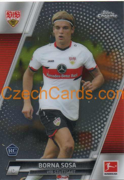 Borna Sosa 2021/22 Topps Chrome Bundesliga #91