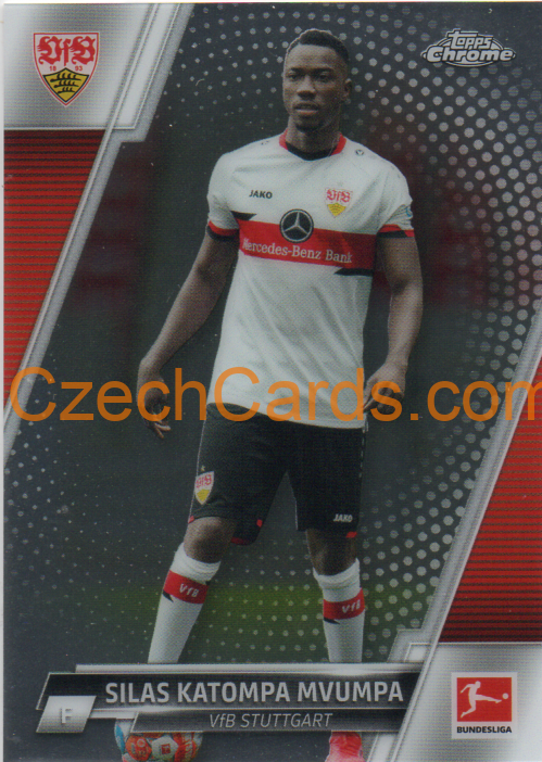 Silas Katompa Mvumpa 2021/22 Topps Chrome Bundesliga #92
