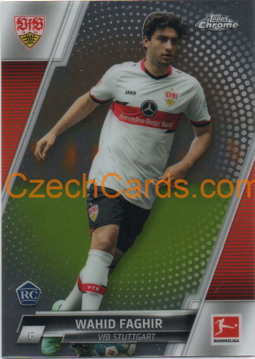 Wahid Faghir 2021/22 Topps Chrome Bundesliga #93