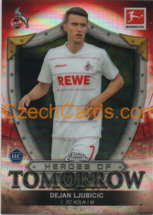 Dejan Ljubicic 2021/22 Topps Chrome Bundesliga Heroes of Tomorrow #HAT-DL
