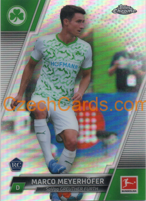 Marco Meyerhöfer 2021/22 Topps Chrome Bundesliga refractor #48