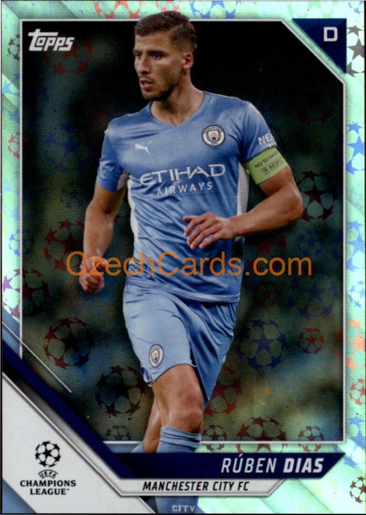 Ruben Dias 2021/22 Topps UCL Starball #69