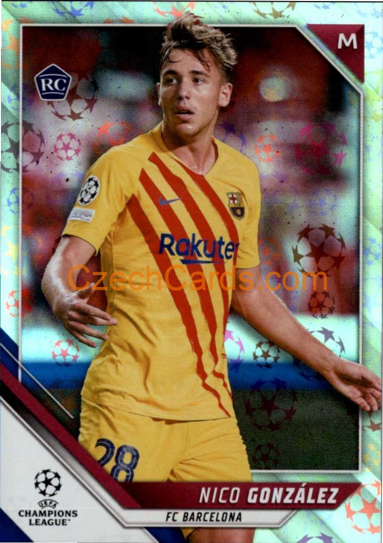 Nico Gonzalez 2021/22 Topps UCL #107 RC