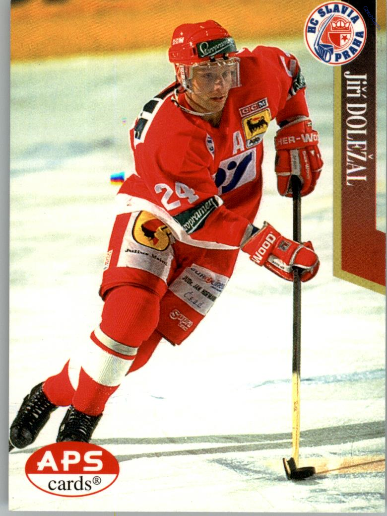 Jiří Doležal APS 97/98 hokejová karta #160