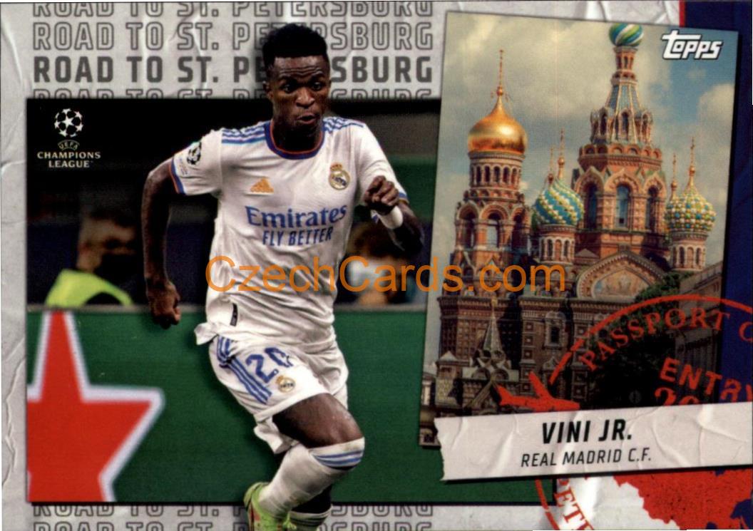 Vini Jr. 2021/22 Topps UCL Road to... #RSP-01