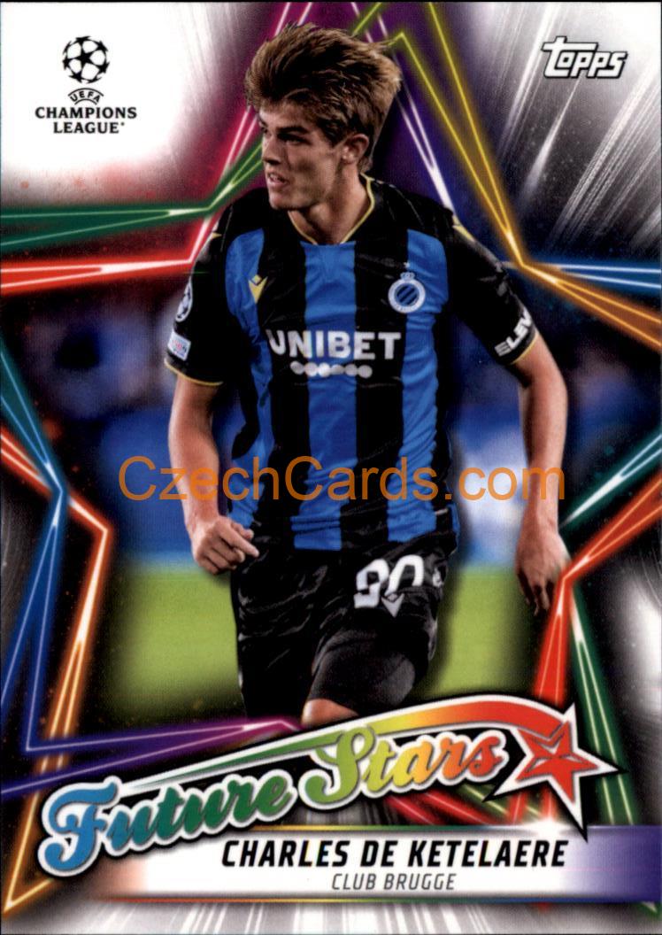 Charles De Ketelaere 2021/22 Topps UCL Future Stars #FS-08