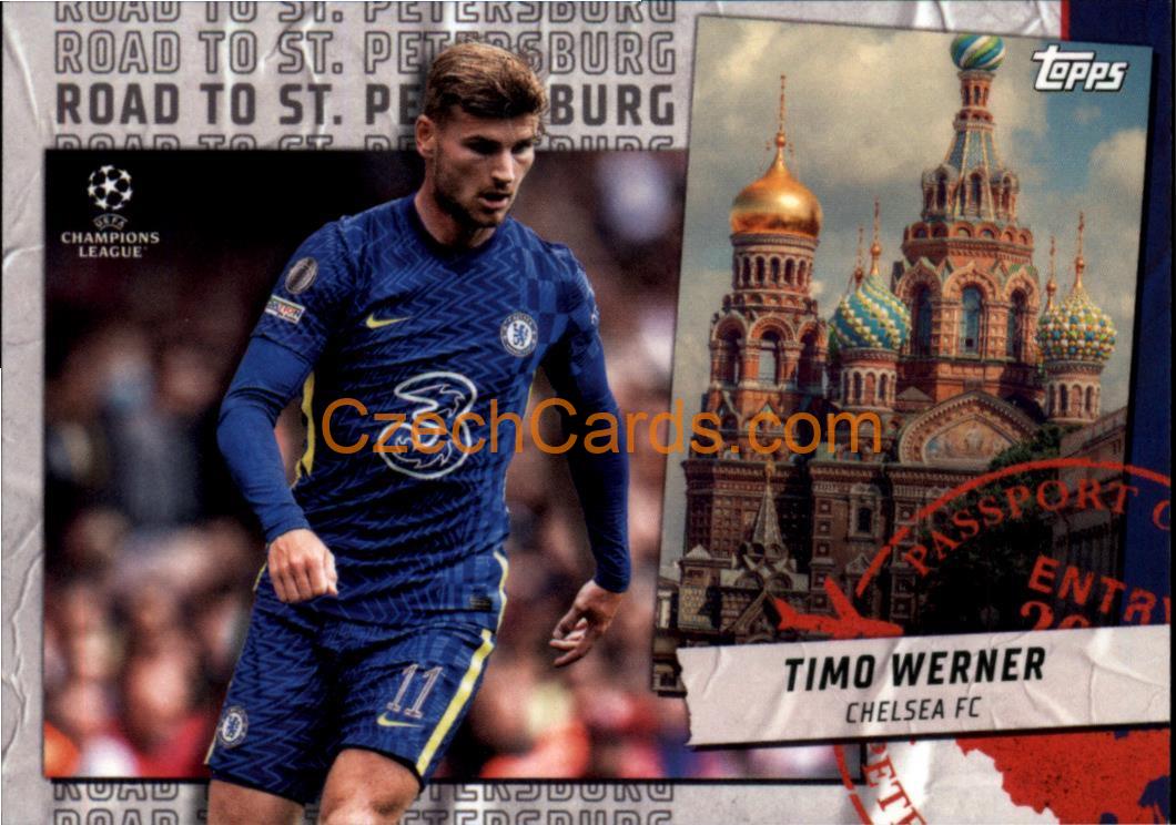 Timo Werner 2021/22 Topps UCL Road to... #RSP-011