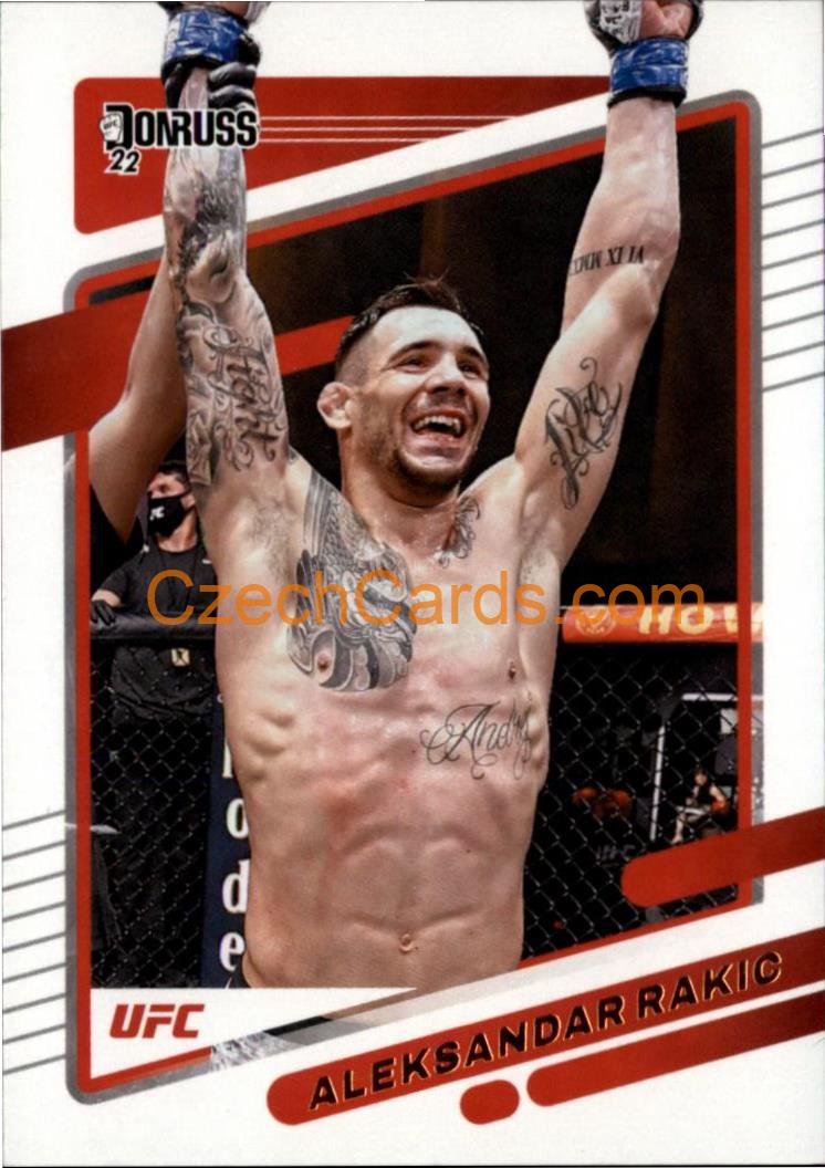 Aleksandar Rakic 2022 Donruss UFC #3