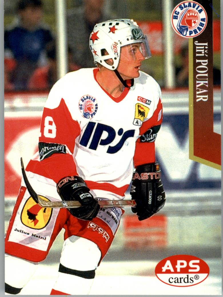 Jiří Poukar APS 97/98 hokejová karta #161