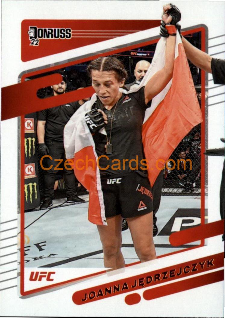 Joanna Jedrzejczyk 2022 Donruss UFC #91