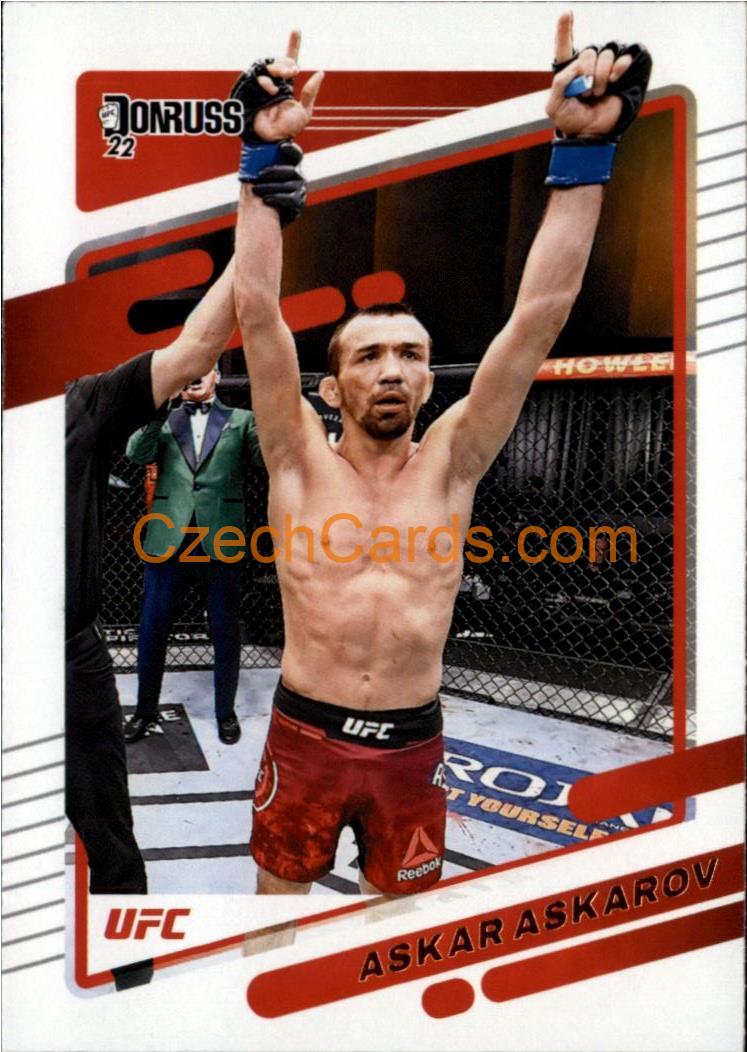 Askar Askarov 2022 Donruss UFC #93