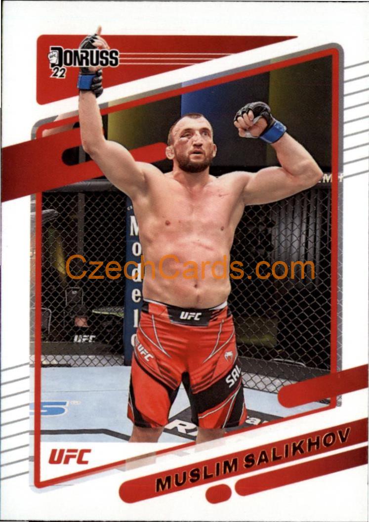 Muslim Salikhov 2022 Donruss UFC #137