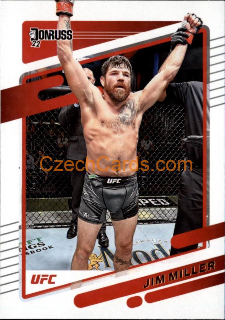 Jim Miller 2022 Donruss UFC #141