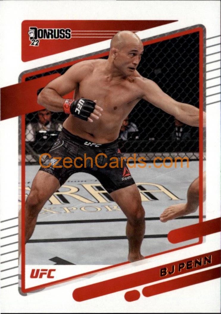 BJ Penn 2022 Donruss UFC #156