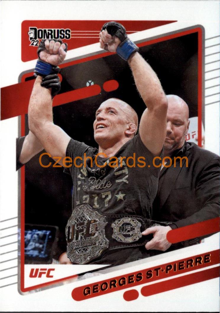 Georges St-Pierre 2022 Donruss UFC #169