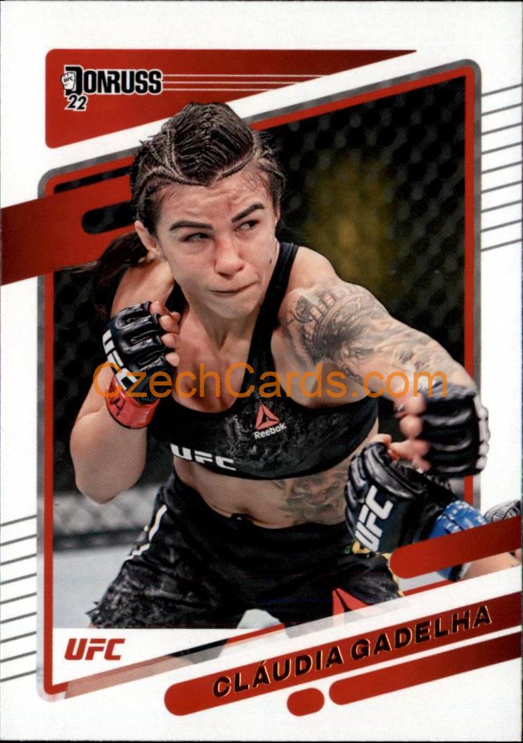 Claudia Gadelha 2022 Donruss UFC #172