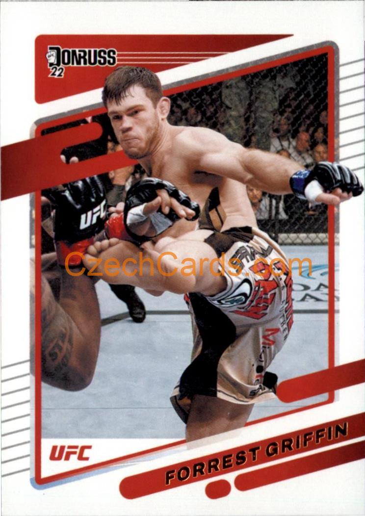 Forrest Griffin 2022 Donruss UFC #180