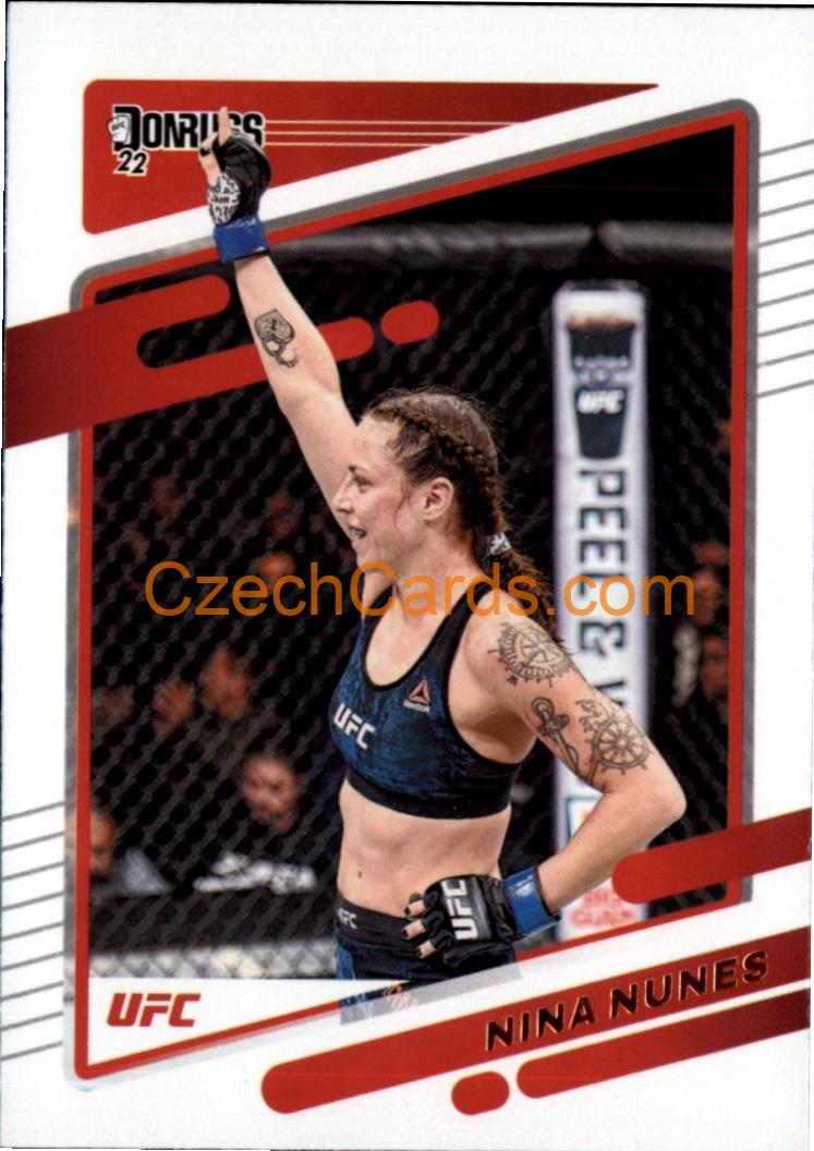 Nina Nunes 2022 Donruss UFC #191