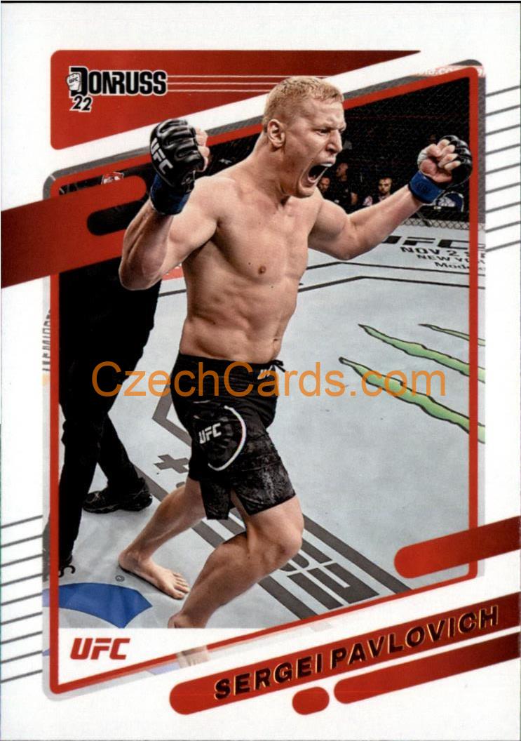 Sergei Pavlovich 2022 Donruss UFC #198