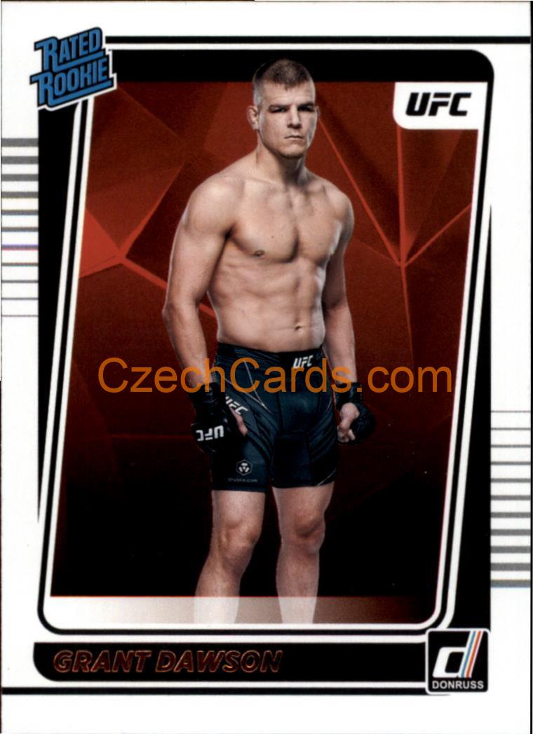 Grant Dawson 2022 Donruss UFC Rated Rookie #205