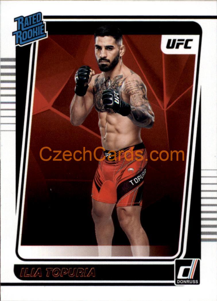Ilia Topuria 2022 Donruss UFC Rated Rookie #215