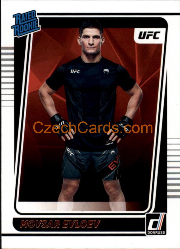 Movsar Evloev 2022 Donruss UFC Rated Rookie #218